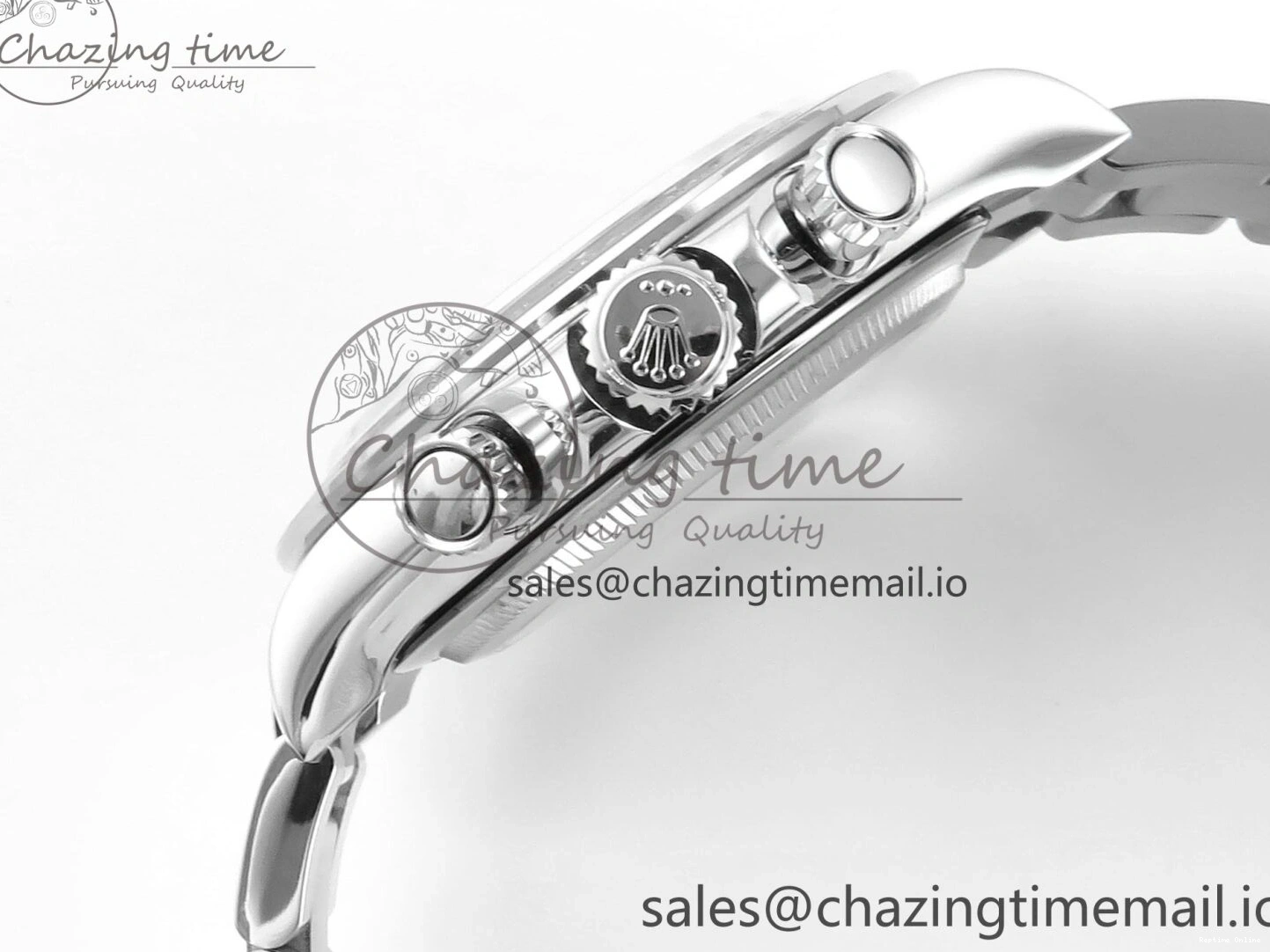 0209 EyeCatching Daytona 126529 QF 1:1 Best Edition Black Dial Steel 904L on SS Bracelet V8 QF 652